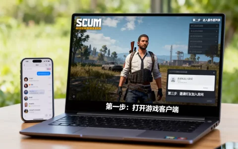 scum服务器怎么和好友一起玩，具体步骤是什么