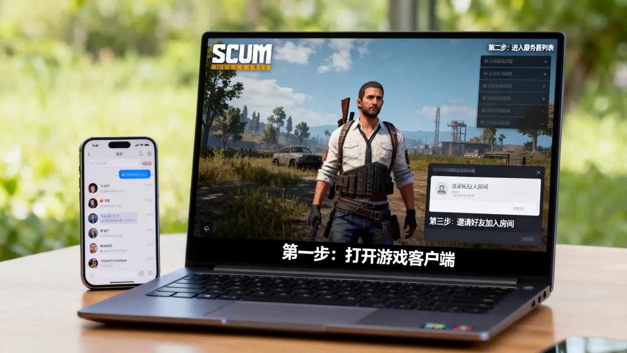 scum服务器怎么和好友一起玩,具体步骤是什么 scum服务器怎么和好友一起玩,具体步骤是什么