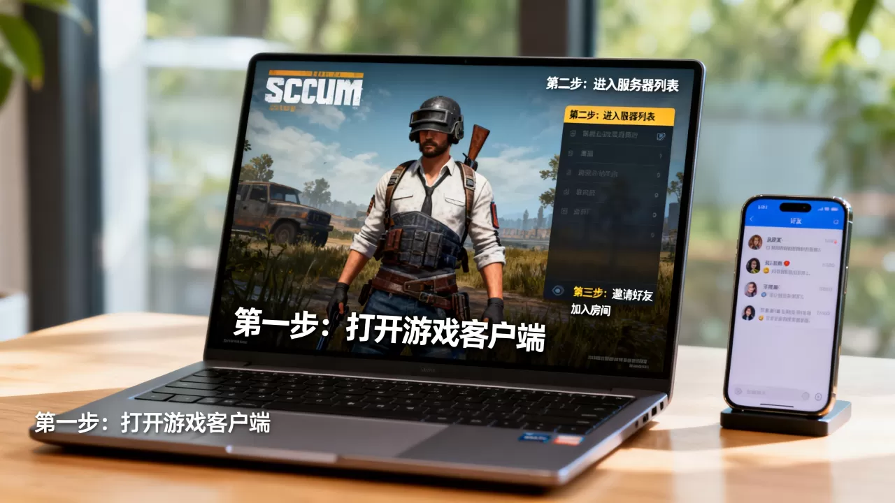 scum服务器怎么和好友一起玩,具体步骤是什么 scum服务器怎么和好友一起玩,具体步骤是什么