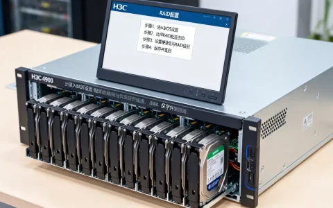 H3C服务器4900怎么做RAID，RAID配置步骤是什么？