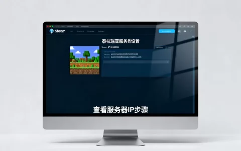 Steam泰拉瑞亚服务器IP咋看，泰拉瑞亚服务器IP在哪看？