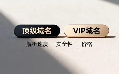顶级域名和VIP域名有什么区别？VIP域名和顶级域名哪个好