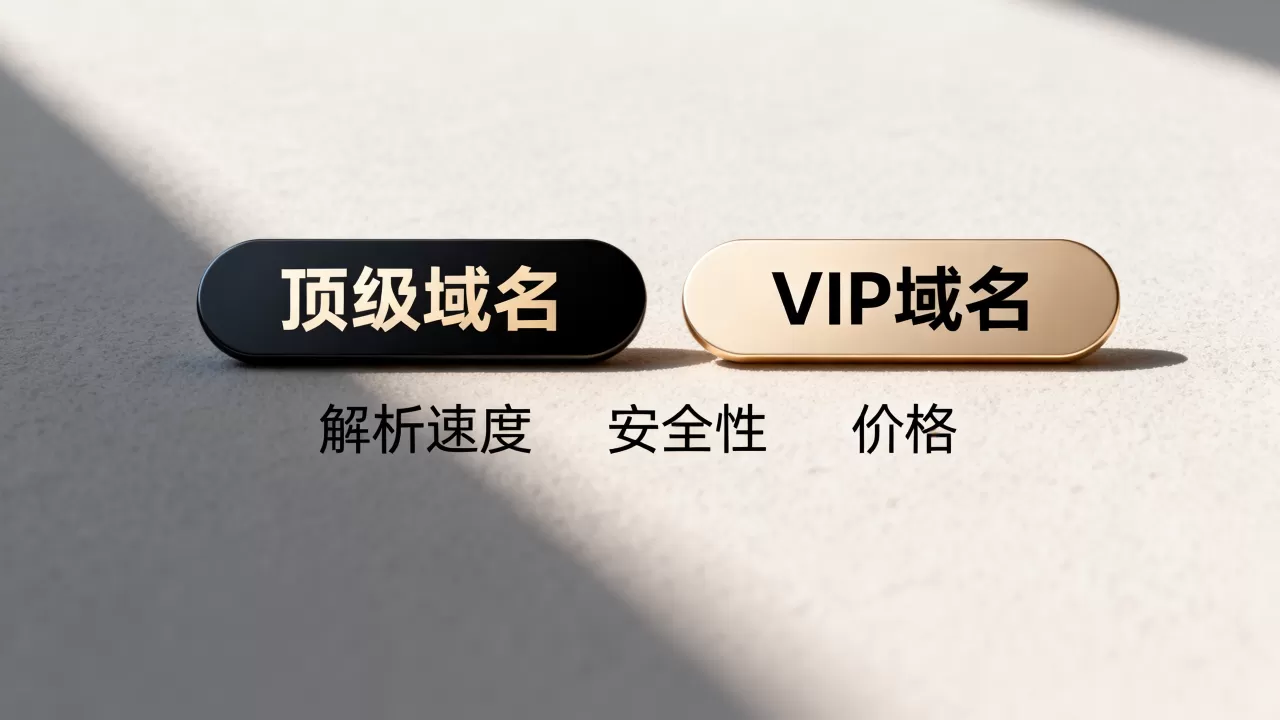 顶级域名和VIP域名有什么区别?VIP域名和顶级域名哪个好 顶级域名和VIP域名有什么区别?VIP域名和顶级域名哪个好