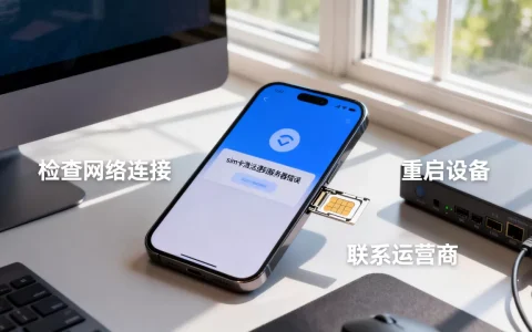 sim卡激活遇到服务器错误怎么办，原因及解决方法