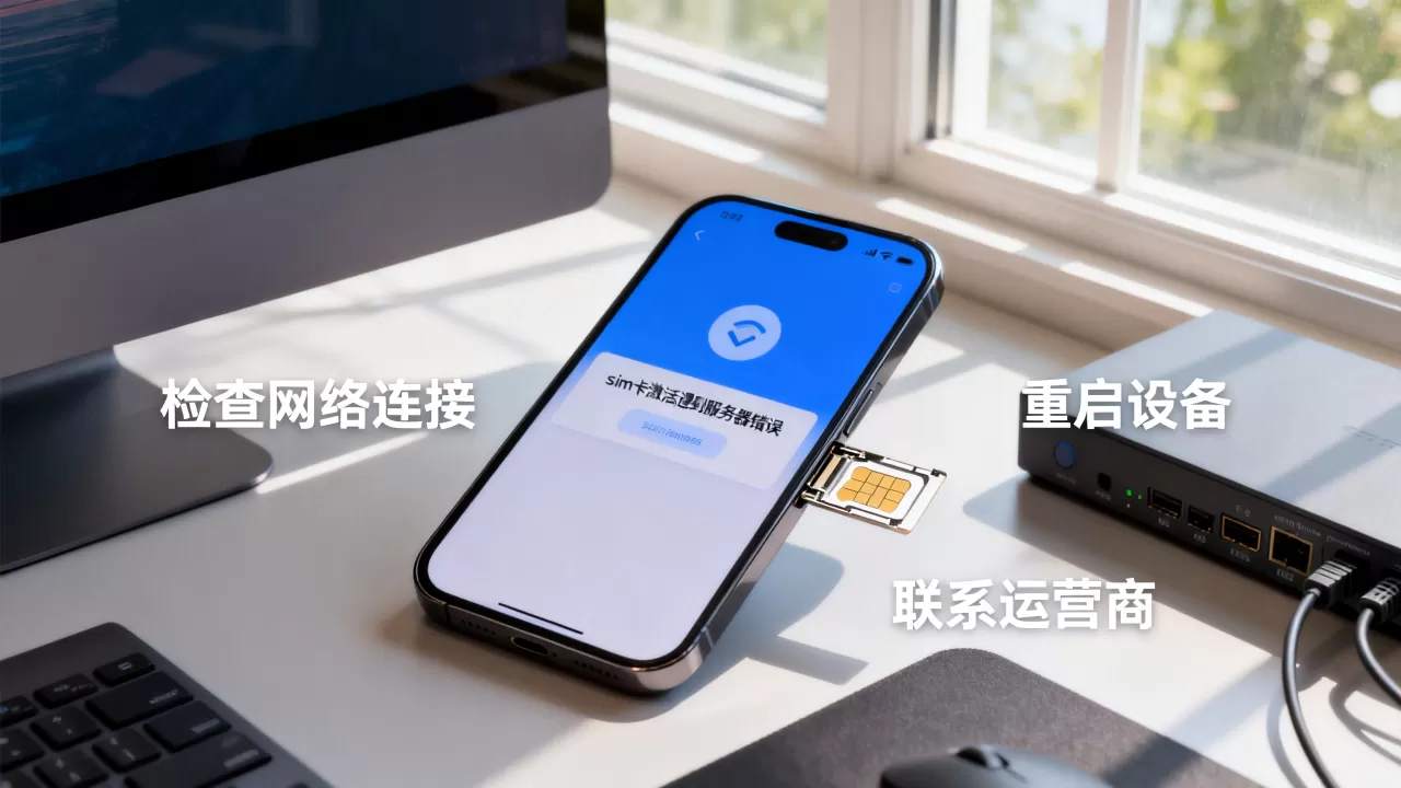 sim卡激活遇到服务器错误怎么办,原因及解决方法 sim卡激活遇到服务器错误怎么办,原因及解决方法