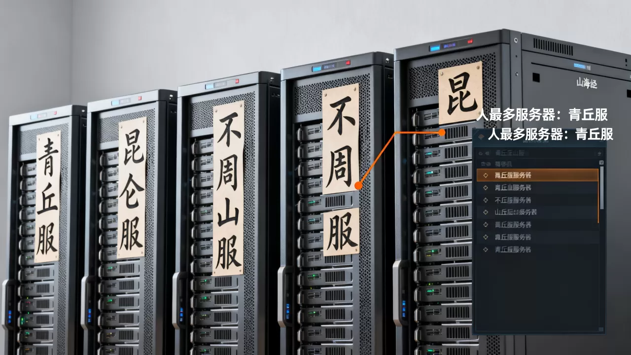 山海经游戏都有哪些服务器?,山海经哪个服务器人最多? 山海经游戏都有哪些服务器?,山海经哪个服务器人最多?
