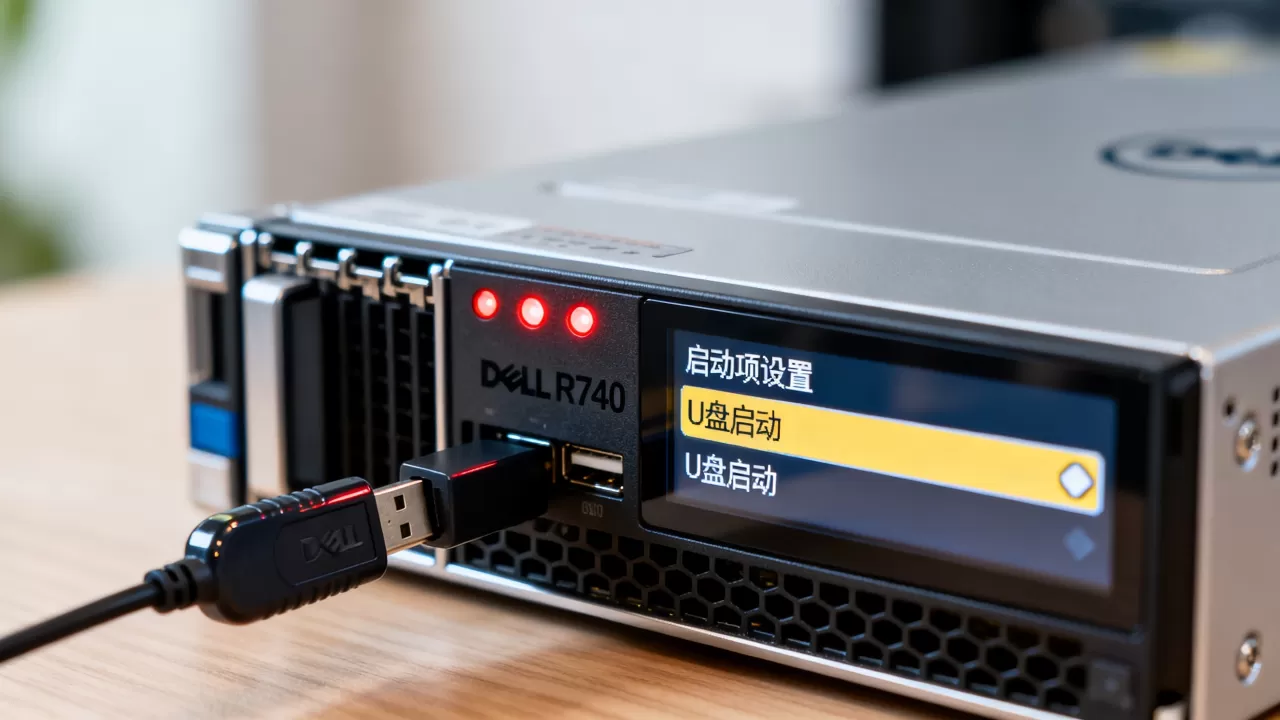 戴尔r740服务器如何从U盘启动?,怎么设置U盘启动项 戴尔r740服务器如何从U盘启动?,怎么设置U盘启动项
