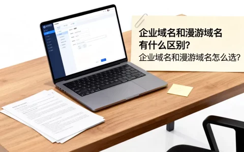 企业域名和漫游域名有什么区别？企业域名和漫游域名怎么选？