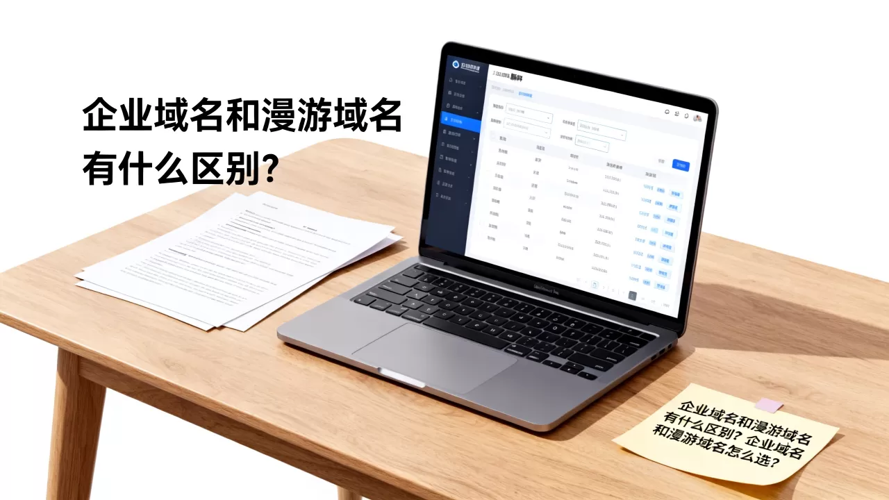 企业域名和漫游域名有什么区别?企业域名和漫游域名怎么选? 企业域名和漫游域名有什么区别?企业域名和漫游域名怎么选?
