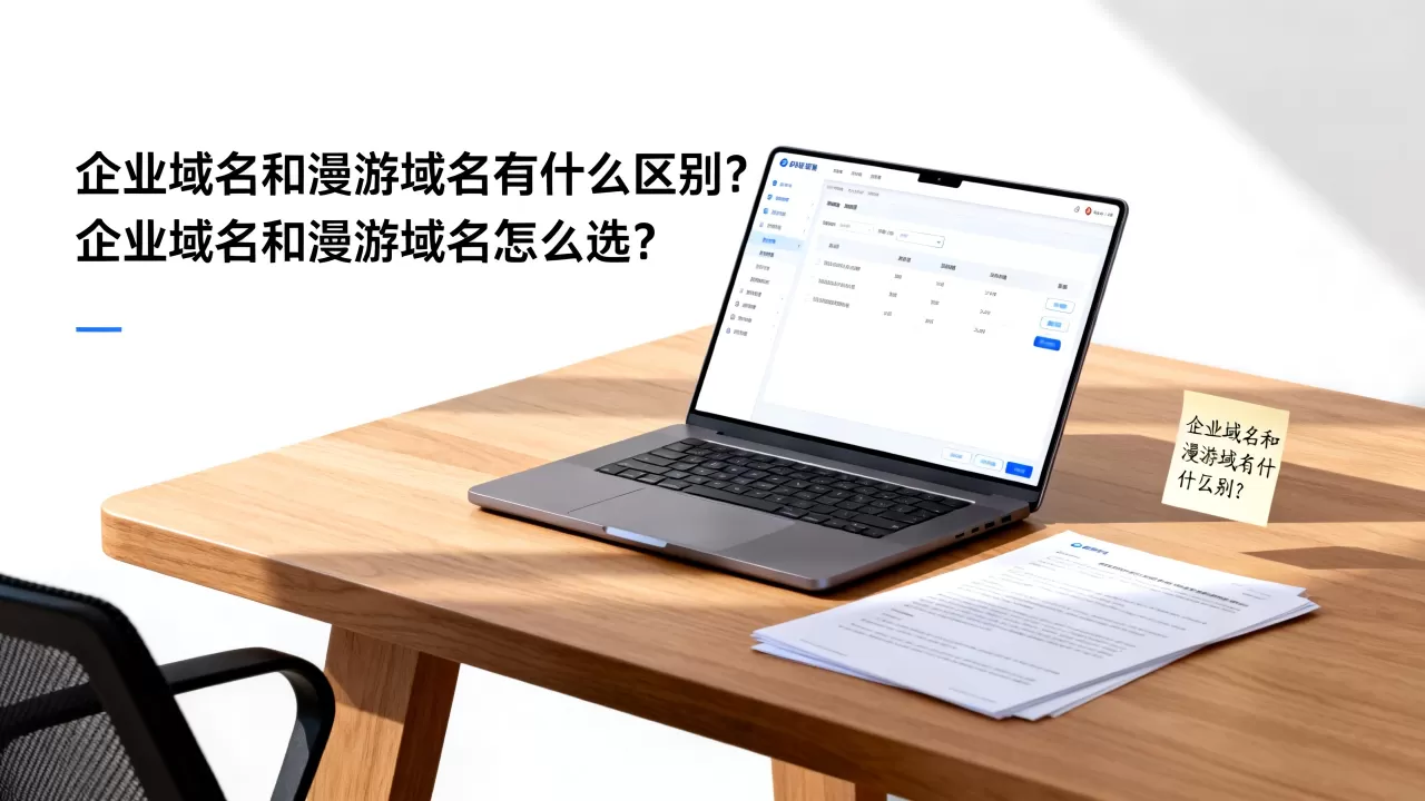 企业域名和漫游域名有什么区别?企业域名和漫游域名怎么选? 企业域名和漫游域名有什么区别?企业域名和漫游域名怎么选?