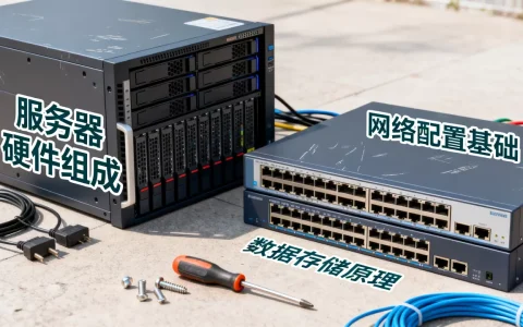 服务器知识究竟都学哪些呢，新手入门需要掌握哪些核心内容？