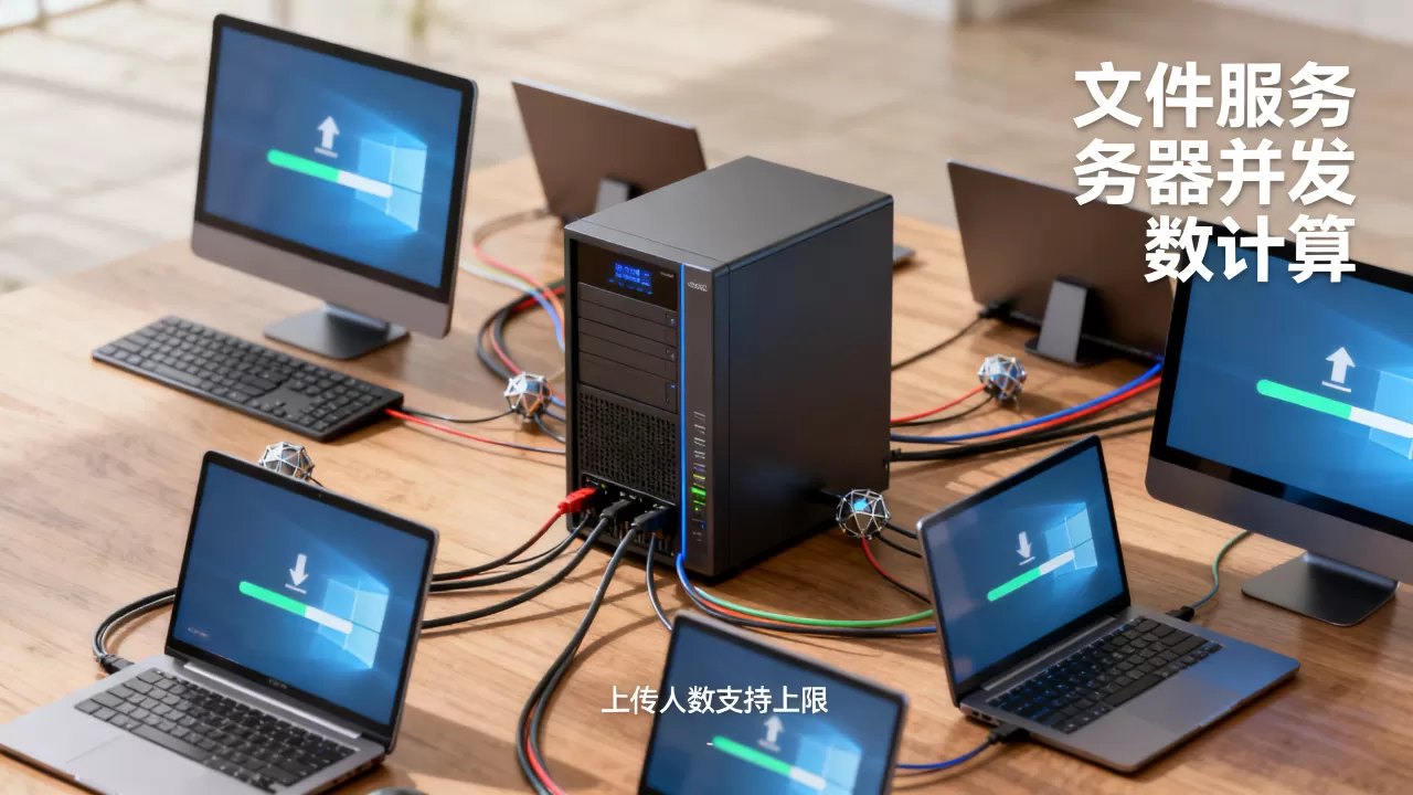 文件服务器能支持多少人同时上传?,上传并发数怎么算 文件服务器能支持多少人同时上传?,上传并发数怎么算