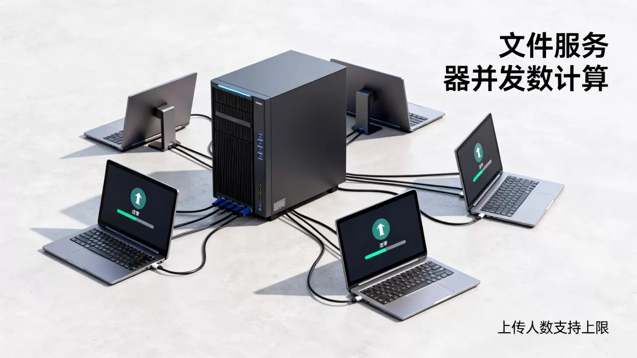 文件服务器能支持多少人同时上传?,上传并发数怎么算 文件服务器能支持多少人同时上传?,上传并发数怎么算