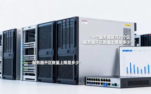 一个服务器能开几个区，服务器开区数量上限是多少？