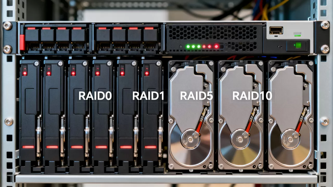 服务器有八块硬盘怎么做RAID,RAID级别怎么选? 服务器有八块硬盘怎么做RAID,RAID级别怎么选?