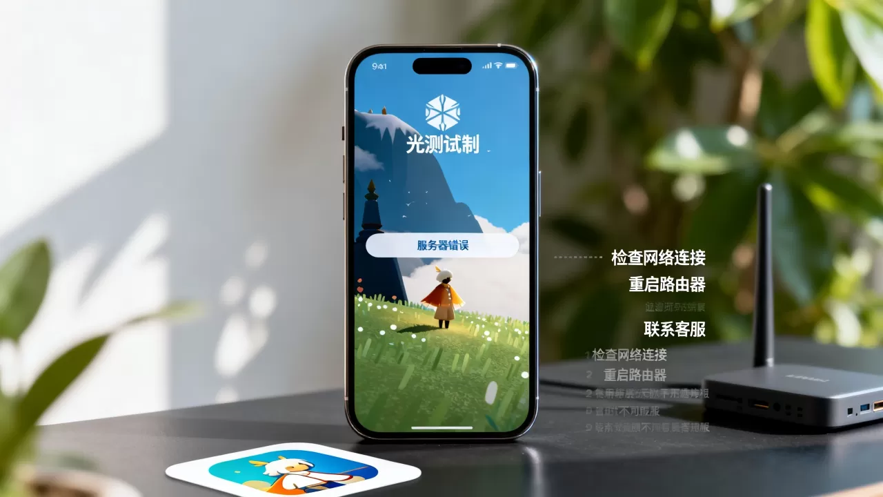 光遇测试服iOS服务器错误怎么办,光遇测试服进不去怎么解决? 光遇测试服iOS服务器错误怎么办,光遇测试服进不去怎么解决?