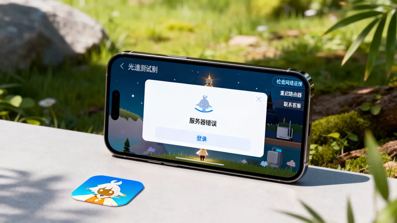 光遇测试服iOS服务器错误怎么办,光遇测试服进不去怎么解决? 光遇测试服iOS服务器错误怎么办,光遇测试服进不去怎么解决?