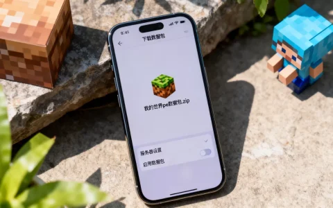 我的世界pe服务器怎么加数据包，具体操作教程是什么？
