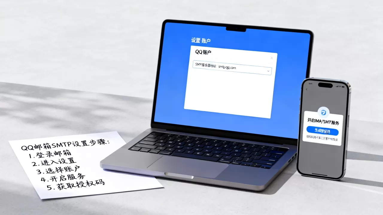QQ邮箱SMTP服务器地址是多少,授权码怎么获取? QQ邮箱SMTP服务器地址是多少,授权码怎么获取?