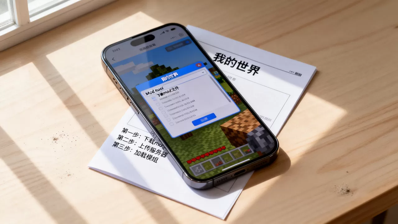 手机版我的世界怎么在服务器装mod,手机版我的世界模组加载教程 手机版我的世界怎么在服务器装mod,手机版我的世界模组加载教程