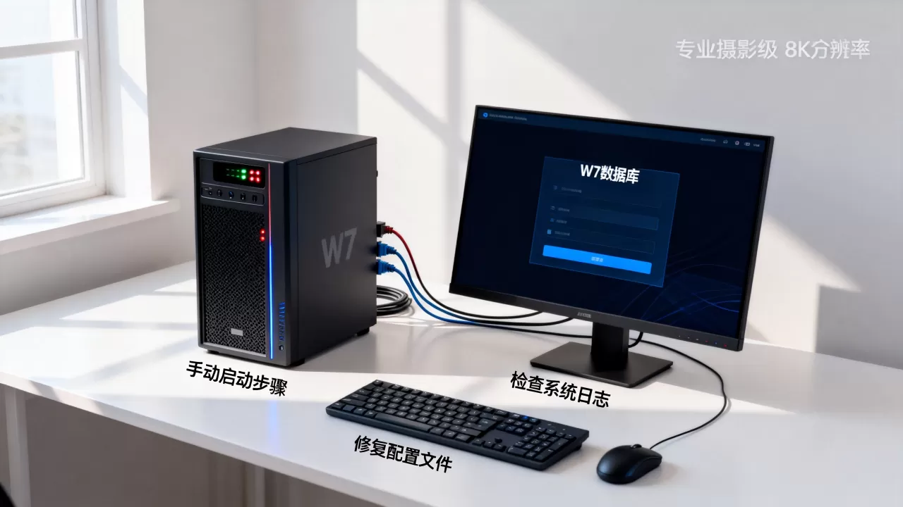 W7数据库服务器如何手动启动?,启动失败原因及修复方法 W7数据库服务器如何手动启动?,启动失败原因及修复方法