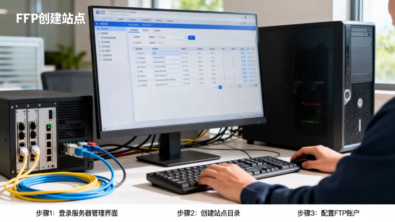服务器上怎么创建站点和FTP,具体步骤是什么? 服务器上怎么创建站点和FTP,具体步骤是什么?