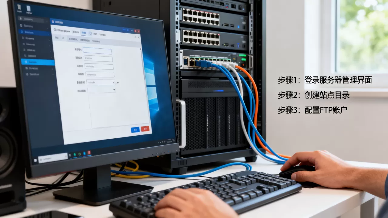 服务器上怎么创建站点和FTP,具体步骤是什么? 服务器上怎么创建站点和FTP,具体步骤是什么?