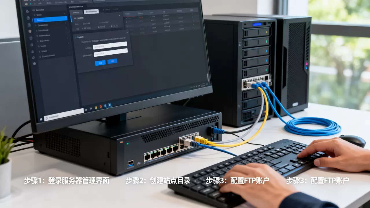 服务器上怎么创建站点和FTP,具体步骤是什么? 服务器上怎么创建站点和FTP,具体步骤是什么?