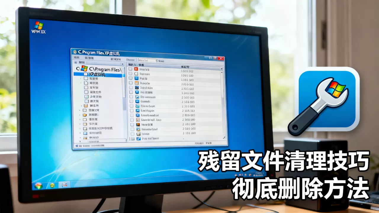 xp虚拟机卸载不干净怎么办?残留文件清理技巧,彻底删除方法 xp虚拟机卸载不干净怎么办?残留文件清理技巧,彻底删除方法