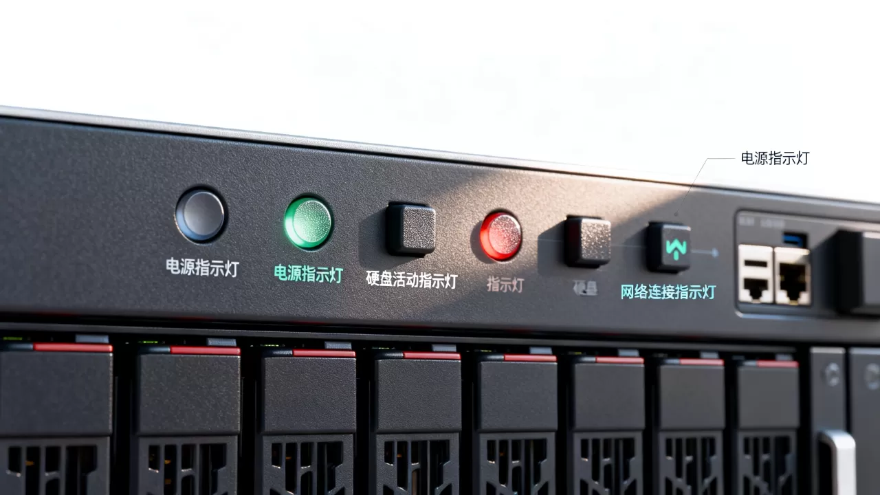 服务器有哪些指示灯,各指示灯含义是什么? 服务器有哪些指示灯,各指示灯含义是什么?