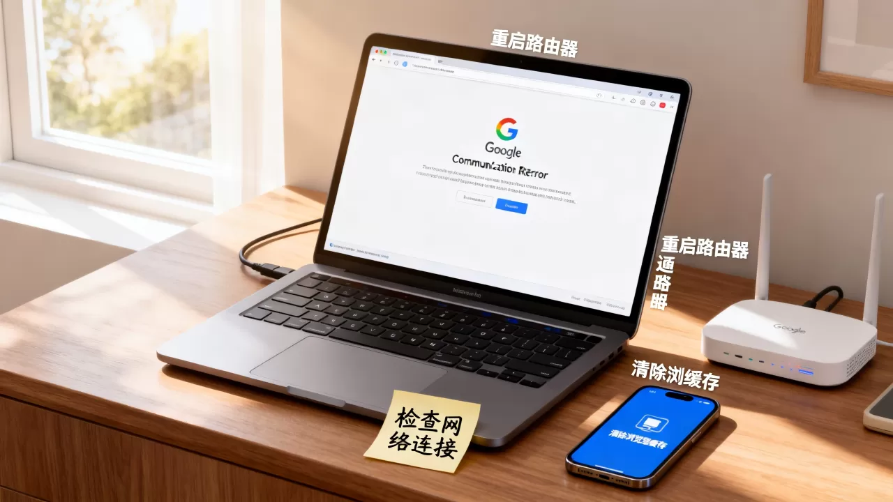 谷歌服务器通信时出现问题怎么办,有哪些解决方法? 谷歌服务器通信时出现问题怎么办,有哪些解决方法?