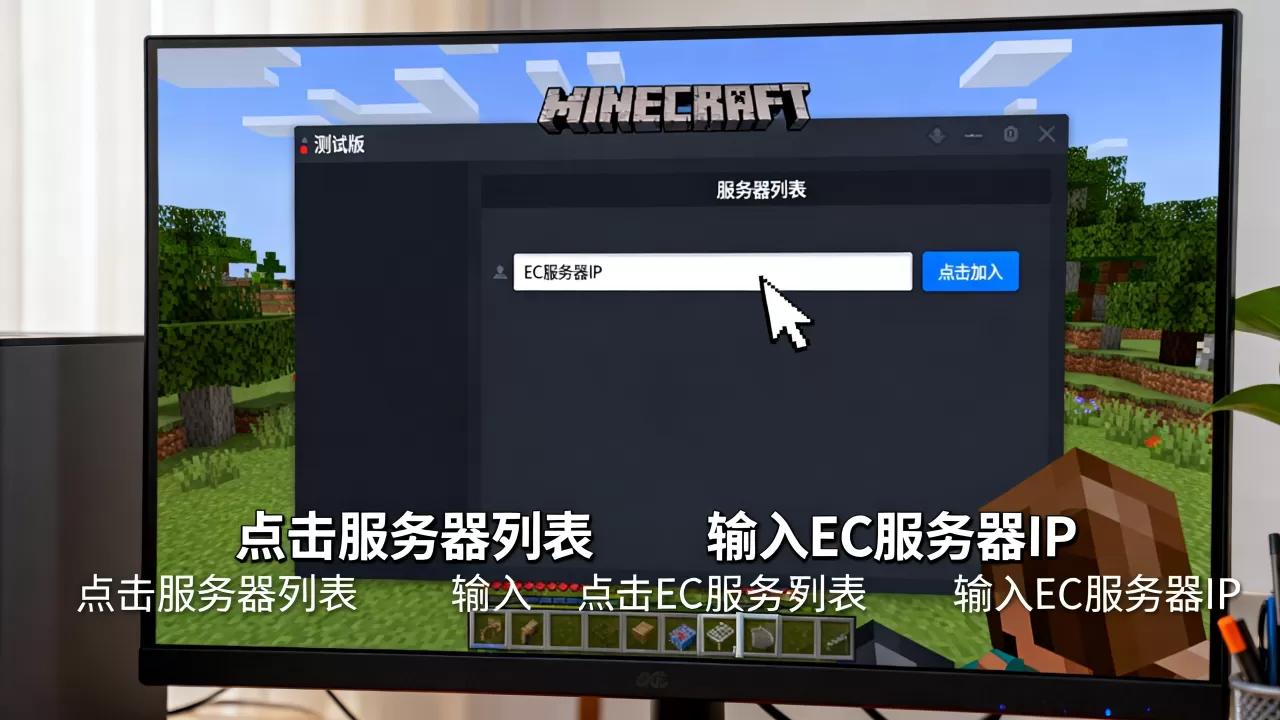 我的世界测试版如何进ec服务器,ec服务器是什么? 我的世界测试版如何进ec服务器,ec服务器是什么?