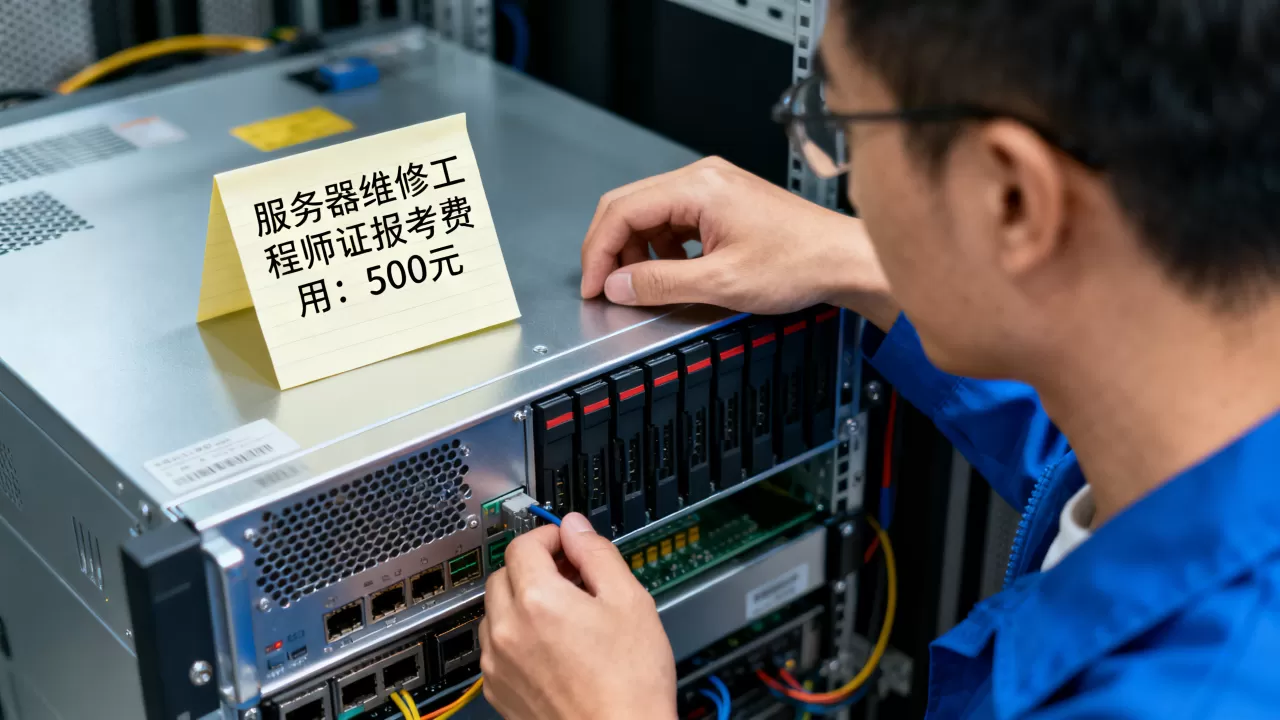 修服务器考证要多少钱,服务器维修工程师证报考费用多少? 修服务器考证要多少钱,服务器维修工程师证报考费用多少?