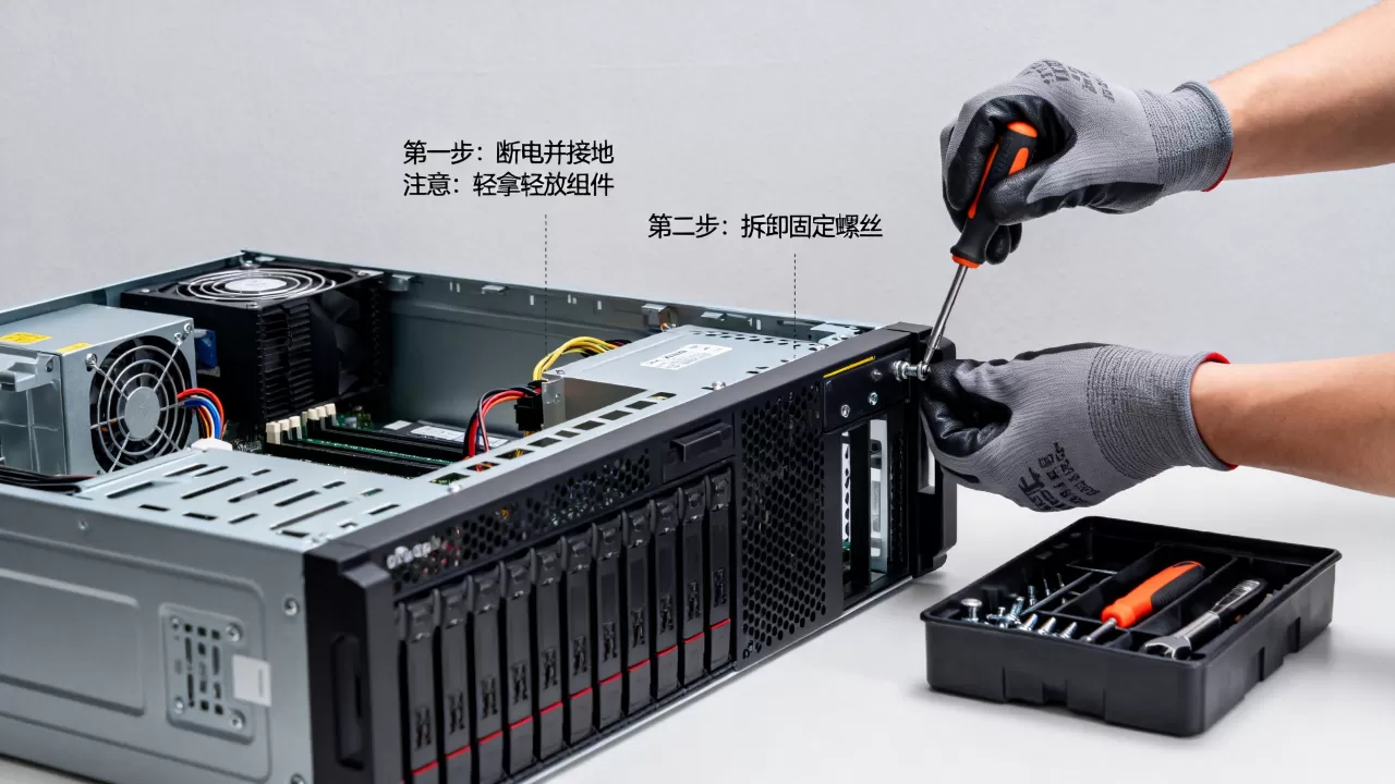 拆服务器的步骤具体有哪些,服务器拆机需要注意什么? 拆服务器的步骤具体有哪些,服务器拆机需要注意什么?