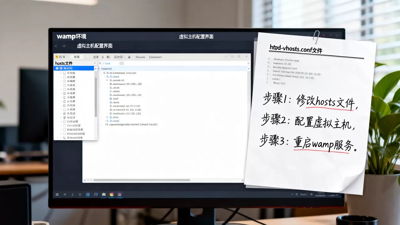 wamp环境下如何绑定多个域名并实现本地访问?,wamp配置多域名虚拟主机详细步骤 wamp环境下如何绑定多个域名并实现本地访问?,wamp配置多域名虚拟主机详细步骤