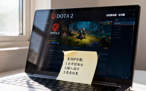 dota2怎么看进的什么服务器，如何查服务器ip