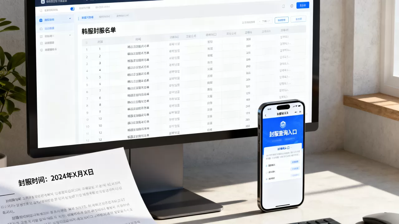 韩服封了哪些服务器,具体封服名单在哪里查? 韩服封了哪些服务器,具体封服名单在哪里查?