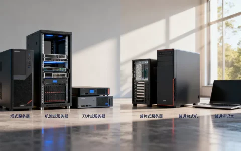 服务器上装的主机有哪些类型，服务器主机和普通电脑有什么区别？