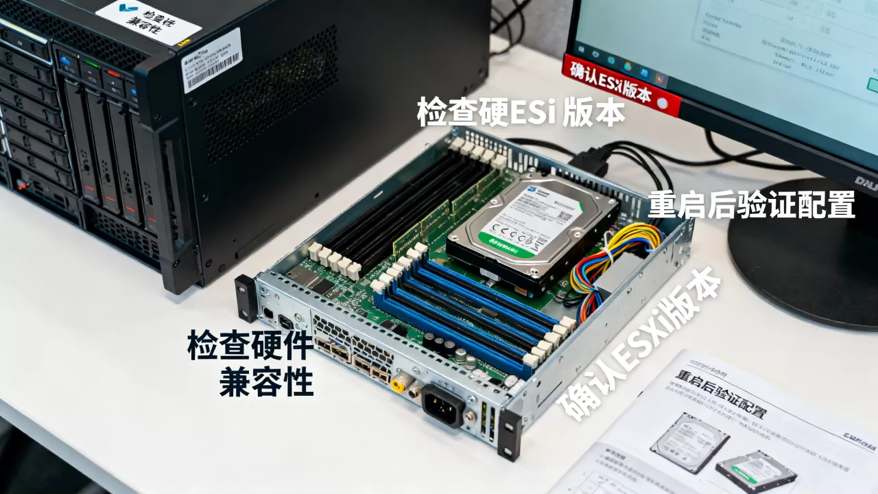 ESXi虚拟机硬件如何升级配置才不报错?,ESXi升级配置报错怎么解决? ESXi虚拟机硬件如何升级配置才不报错?,ESXi升级配置报错怎么解决?