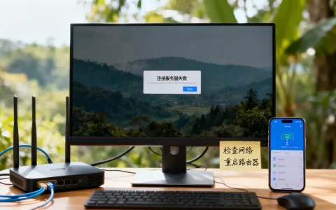 cf为什么总是连接服务器失败，怎么解决？