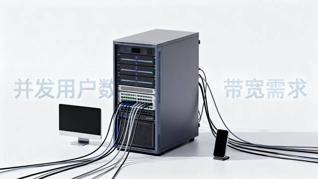 一个服务器可以为多少用户提供服务,选择多大带宽够用? 一个服务器可以为多少用户提供服务,选择多大带宽够用?