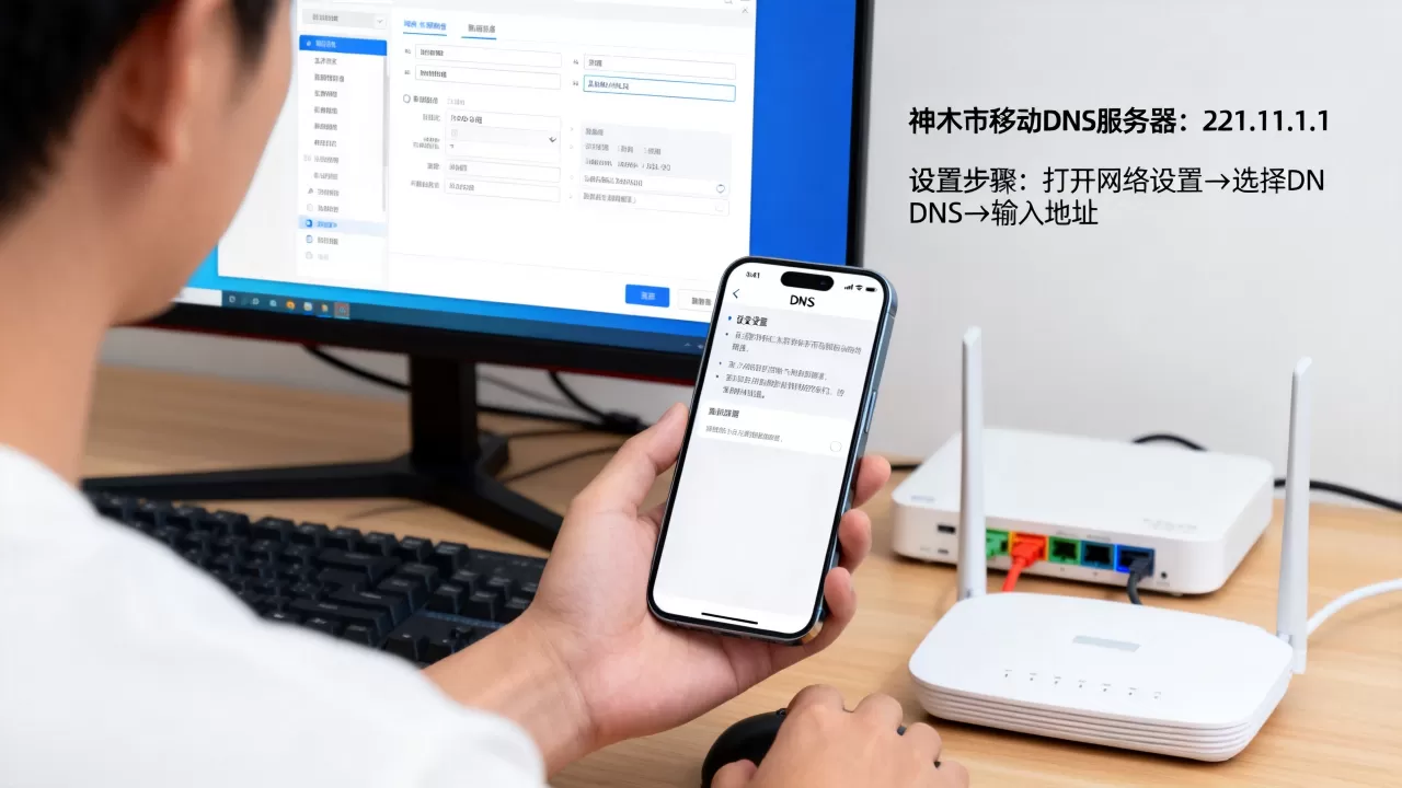 神木市移动DNS服务器是多少,怎么设置? 神木市移动DNS服务器是多少,怎么设置?
