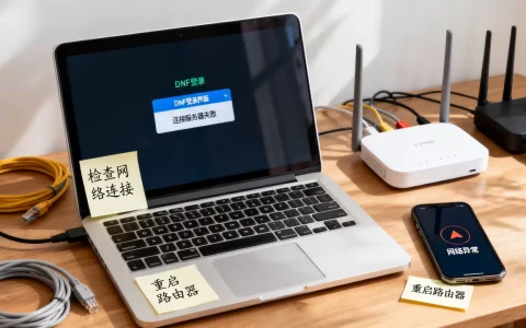 为什么DNF一登录就连接服务器失败，怎么解决