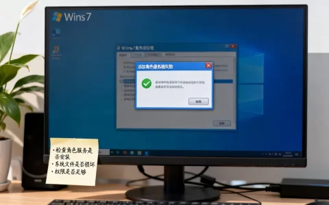 win7添加角色服务器失败怎么解决，是什么原因导致的？