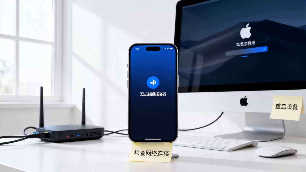 苹果ID服务器连接不上怎么办,原因是什么? 苹果ID服务器连接不上怎么办,原因是什么?