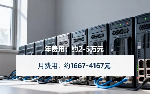 小公司服务器一年大概多少钱，一个月多少钱？