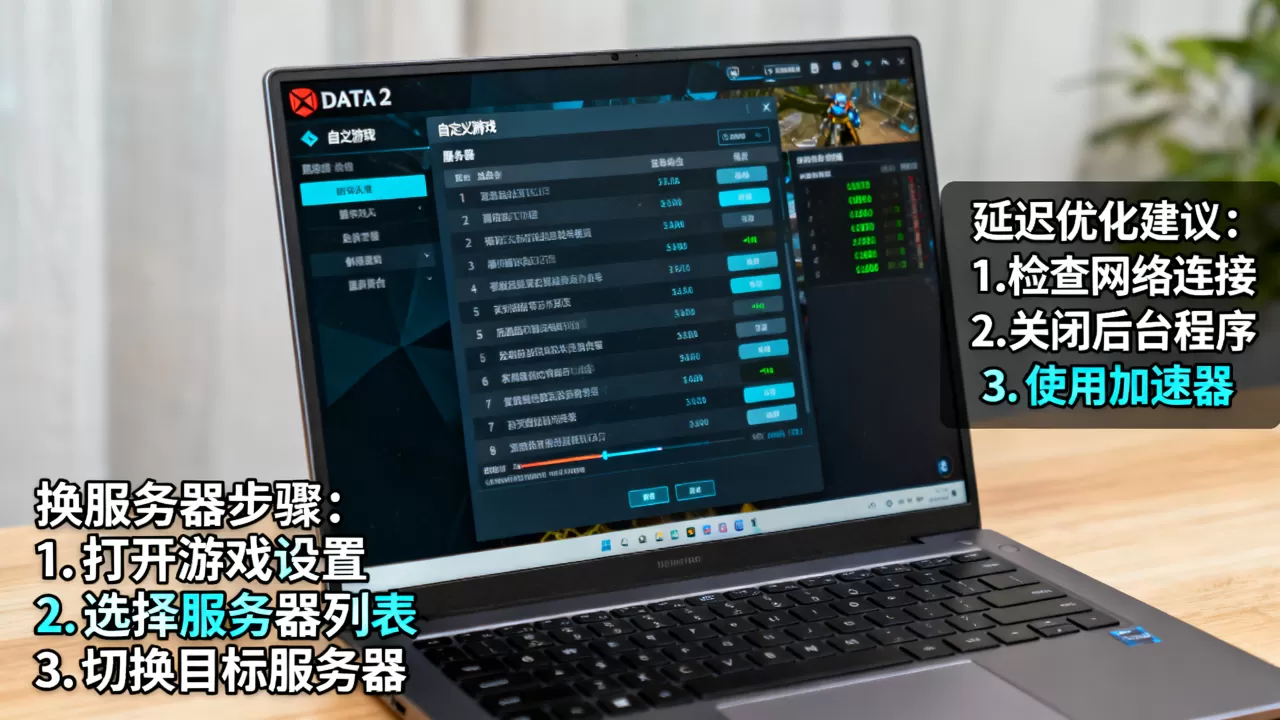dota2自定义游戏怎么换服务器,延迟高怎么办? dota2自定义游戏怎么换服务器,延迟高怎么办?
