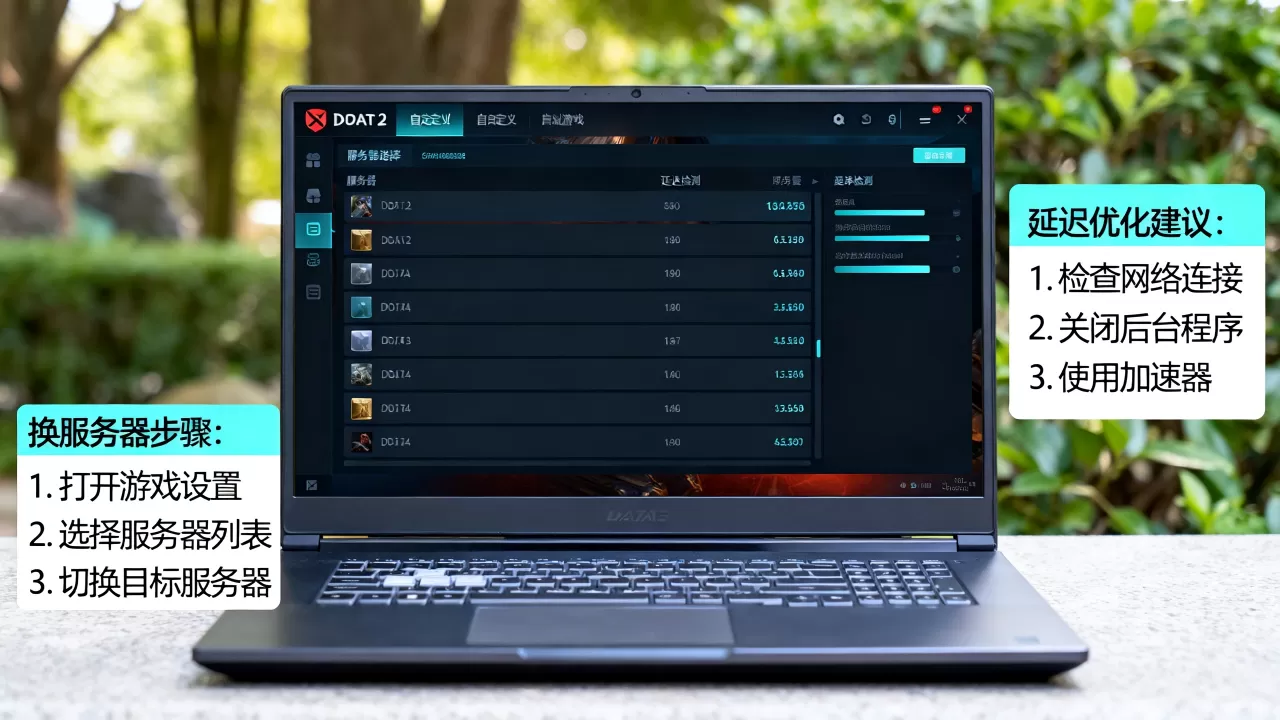 dota2自定义游戏怎么换服务器,延迟高怎么办? dota2自定义游戏怎么换服务器,延迟高怎么办?