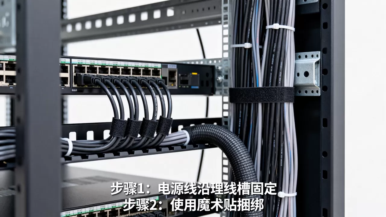 机柜里服务器电源线怎么走才美观,走线技巧有哪些? 机柜里服务器电源线怎么走才美观,走线技巧有哪些?