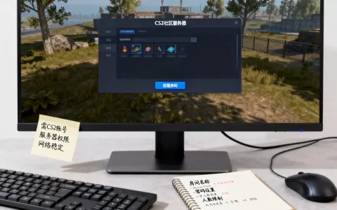 CS2社区服务器怎么创建房间？,需要什么条件？